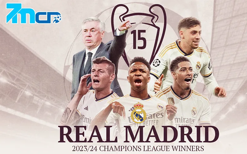 Real Madrid – Vua của C1 với 15 danh hiệu
